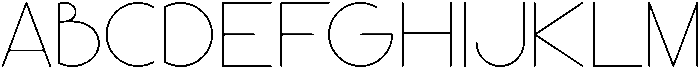 Holland Regular otf (400) Font UPPERCASE