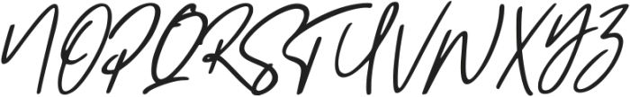 Holligate Signature otf (400) Font UPPERCASE