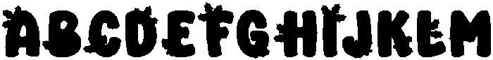 Holly Berries Regular otf (400) Font UPPERCASE
