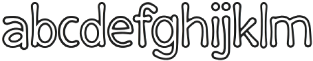 Holly Dally Regular otf (400) Font LOWERCASE