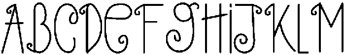 Holly Jolly Regular otf (400) Font UPPERCASE