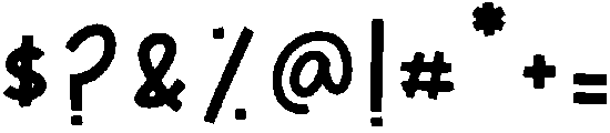 Holly & Jolly otf (400) Font OTHER CHARS