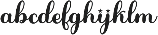 Holly Jolly ttf (400) Font LOWERCASE