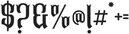 Hollykop-Regular otf (400) Font OTHER CHARS