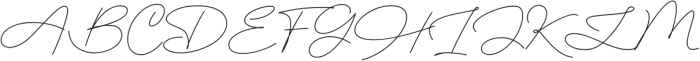 Hollywood Signature otf (400) Font UPPERCASE