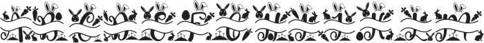 Holy Easter Monogram ttf (400) Font UPPERCASE