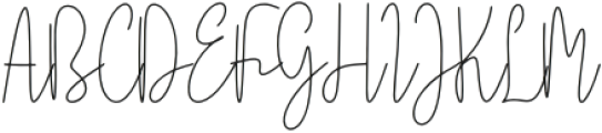 HolySaghne otf (400) Font UPPERCASE