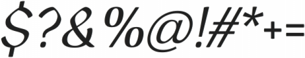 Homade Regular Italic ttf (400) Font OTHER CHARS
