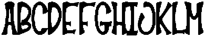 Home Night Regular otf (400) Font UPPERCASE