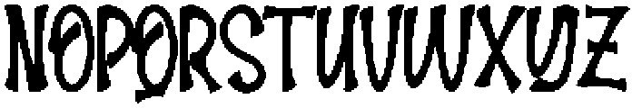 Home Night Regular otf (400) Font UPPERCASE