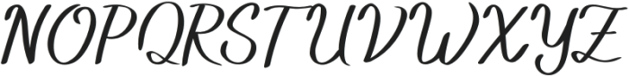Home Study Script Medium otf (500) Font UPPERCASE