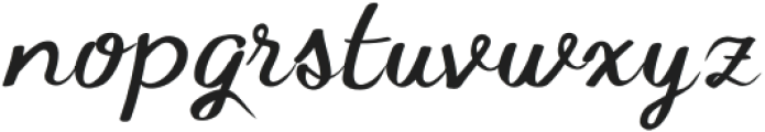 Home Study Script Medium otf (500) Font LOWERCASE