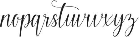 Home Sweet Home otf (400) Font LOWERCASE