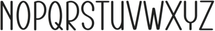 Home Vocation Regular otf (400) Font LOWERCASE