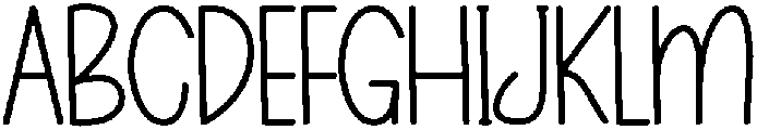 Home Writing Regular otf (400) Font UPPERCASE