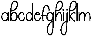 Home Writing Regular otf (400) FONT
