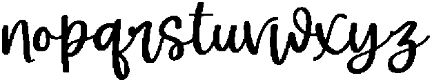 Homebody-Regular otf (400) Font LOWERCASE