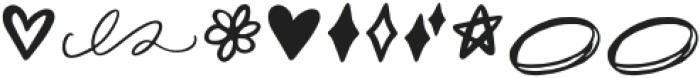 Homebody Symbols otf (400) Font OTHER CHARS
