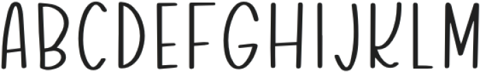 Homegrown otf (400) Font LOWERCASE