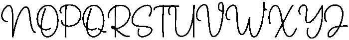 Homephones Regular otf (400) Font UPPERCASE
