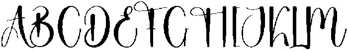 Homesky Regular otf (400) Font UPPERCASE