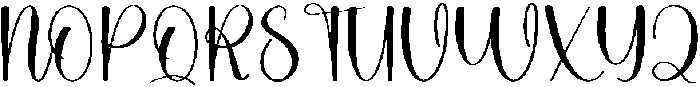 Homesky Regular otf (400) Font UPPERCASE