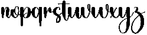 Homesky Regular otf (400) Font LOWERCASE