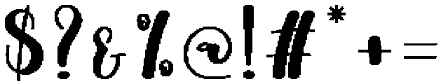 Homestay Monday Regular otf (400) Font OTHER CHARS