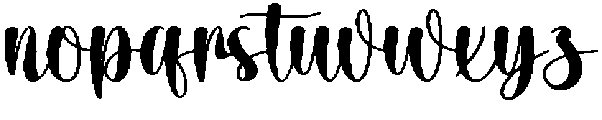 Homestay Monday Regular otf (400) Font LOWERCASE