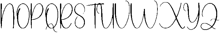 Homestay Regular otf (400) Font UPPERCASE