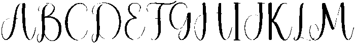 Homestay Regular otf (400) Font UPPERCASE