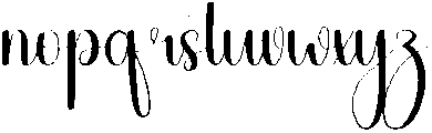 Homestay Regular otf (400) Font LOWERCASE
