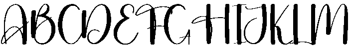 Homestay Regular otf (400) Font UPPERCASE