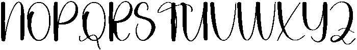 Homestay Regular otf (400) Font UPPERCASE