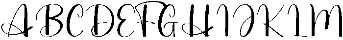 Homestay Regular otf (400) Font UPPERCASE