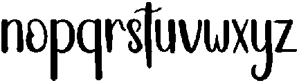 Homestay Regular otf (400) Font LOWERCASE