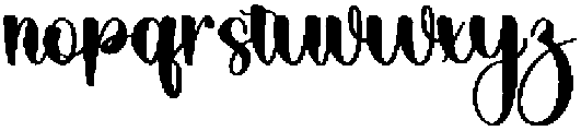 Homesweet Regular otf (400) Font LOWERCASE