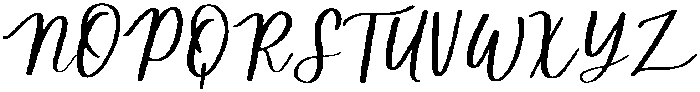 Homeward Script Regular otf (400) Font UPPERCASE