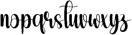 Homework Regular otf (400) Font LOWERCASE