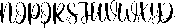 Homework Regular otf (400) Font UPPERCASE