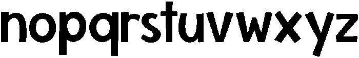Homework-Regular otf (400) Font LOWERCASE