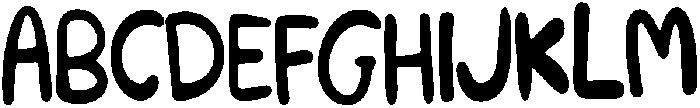 Homework Regular otf (400) Font UPPERCASE
