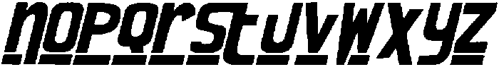 Homie Waves Italic otf (400) Font LOWERCASE