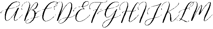 Honduras Script Alt Regular otf (400) Font UPPERCASE