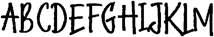 Honest Mistake otf (400) Font UPPERCASE