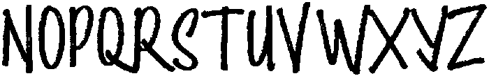 Honest Mistake otf (400) Font UPPERCASE
