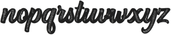 Honest Script Bold Halftone otf (700) Font LOWERCASE