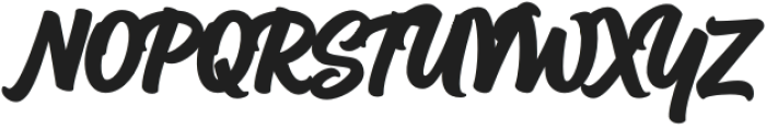 Honest Script Bold otf (700) Font UPPERCASE