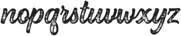 Honest Script Regular Rough Ink otf (400) Font LOWERCASE