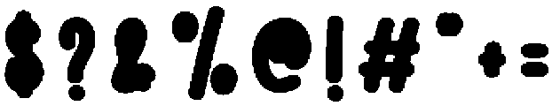Honey Bee Regular otf (400) Font OTHER CHARS